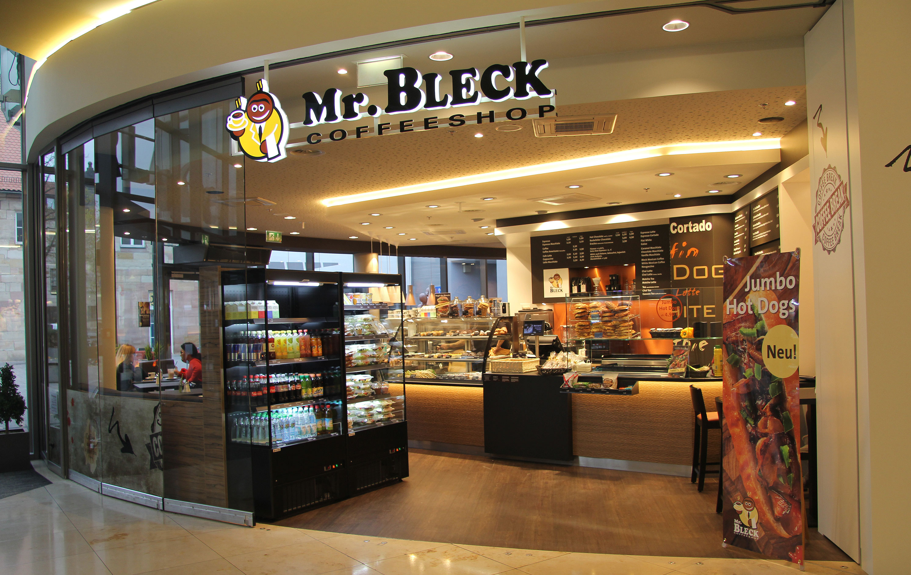 Erlangen, Arcaden - Mr. Bleck